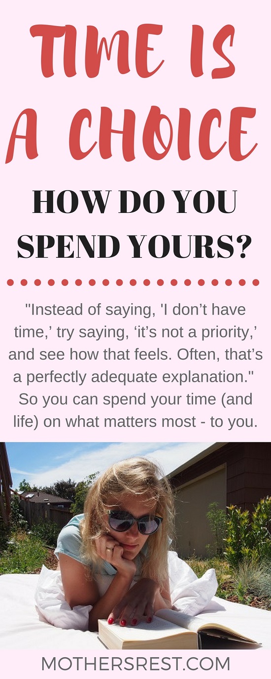 Spend your time (and life) on what matters most - to you