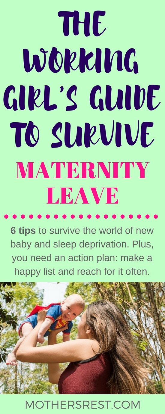 6 tips to survive the world of new baby and sleep deprivation. Plus, you need an action plan: make a happy list and reach for it often. Especially when you're feeling down.