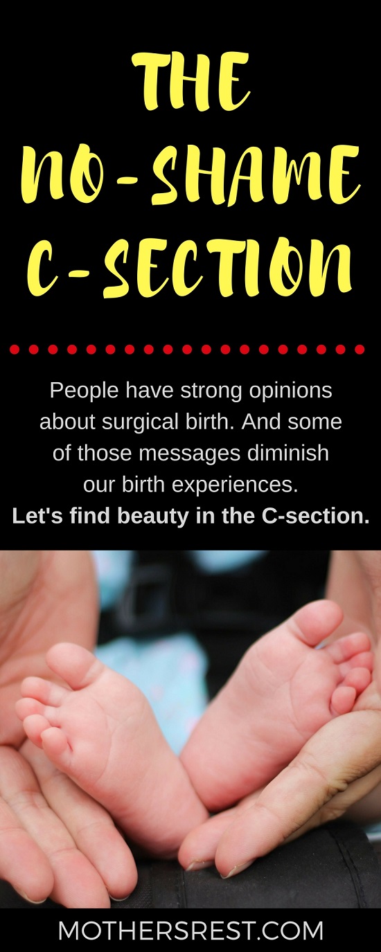 People have strong opinions about surgical birth. And some of those messages diminish our birth experiences. Let's find beauty in the C-section.