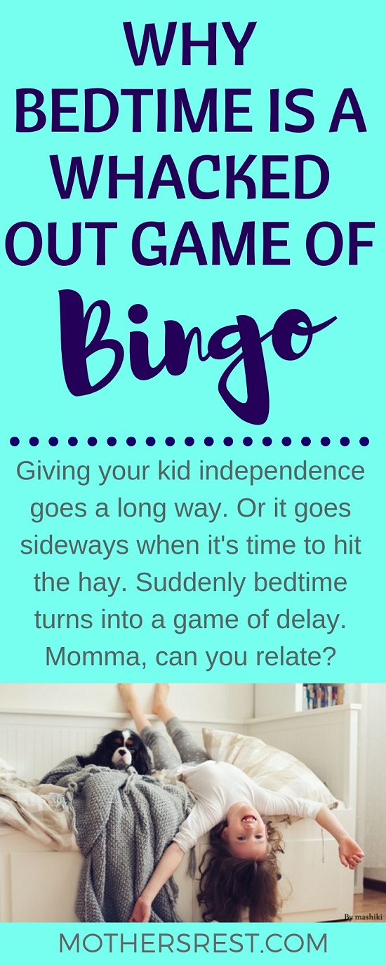 Giving your kid independence goes a long way. Or it goes sideways when it's time to hit the hay. Suddenly bedtime turns into a game of delay. Momma, can you relate?