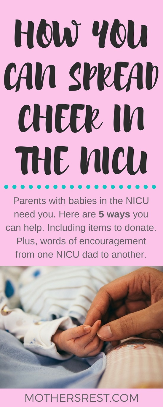 5 ways you can help parents with babies in the NICU - including items to donate