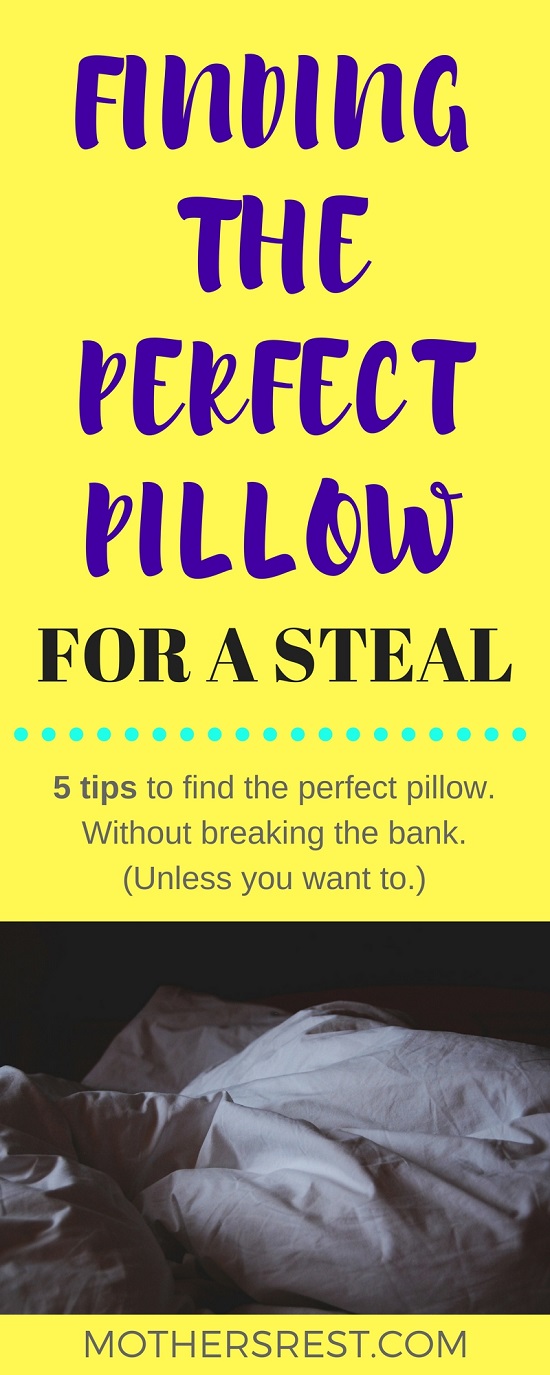 5 tips to find the perfect pillow. Without breaking the bank. (Unless you want to.) 