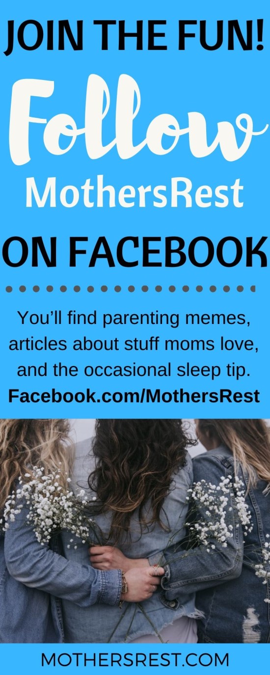 You will find parenting memes, articles about stuff moms love, and the occasional sleep tip.