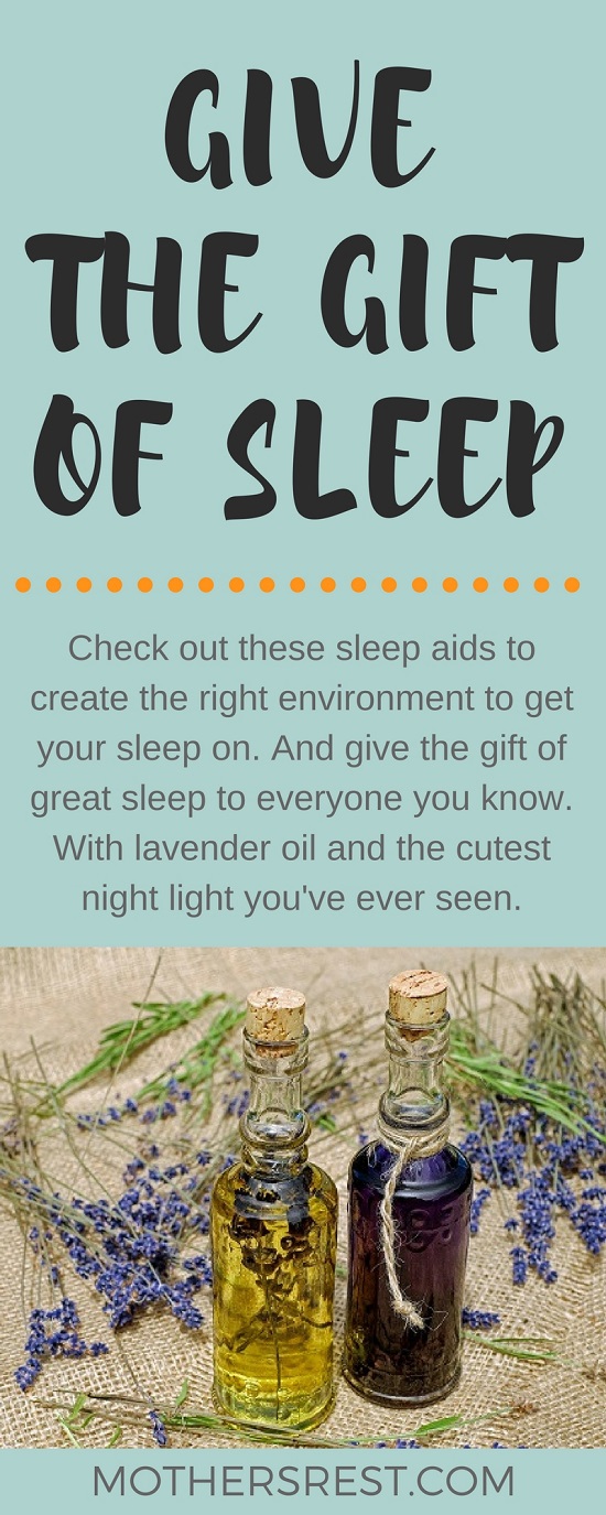 Sleep aids to create the right environment to get your sleep on - including lavender oil and the cutest night light you've ever seen