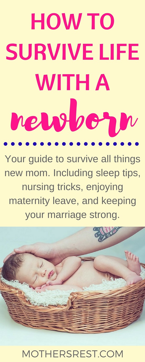 Your guide to survive all things pregnancy and new mom. Including sleep tips, nursing tricks, enjoying maternity leave, and keeping your marriage strong.