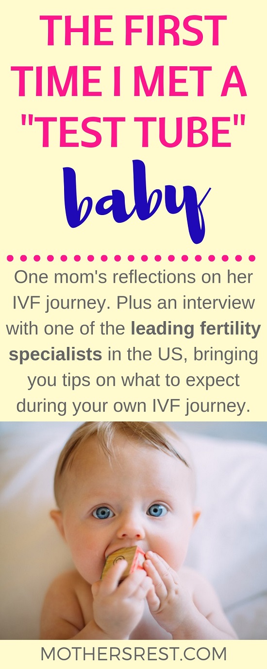 One mom's reflections on her IVF journey. Plus an interview with one of the leading fertility specialists in the US, bringing you tips on what to expect during your own IVF journey.