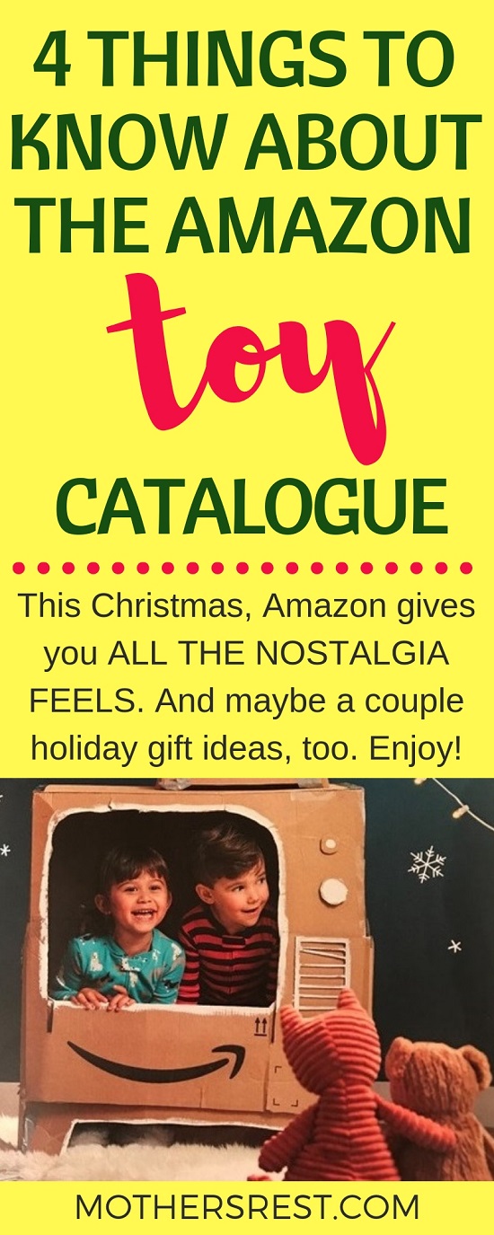 This Christmas, Amazon gives you ALL THE NOSTALGIA FEELS. And maybe a couple holiday gift ideas, too. Enjoy!