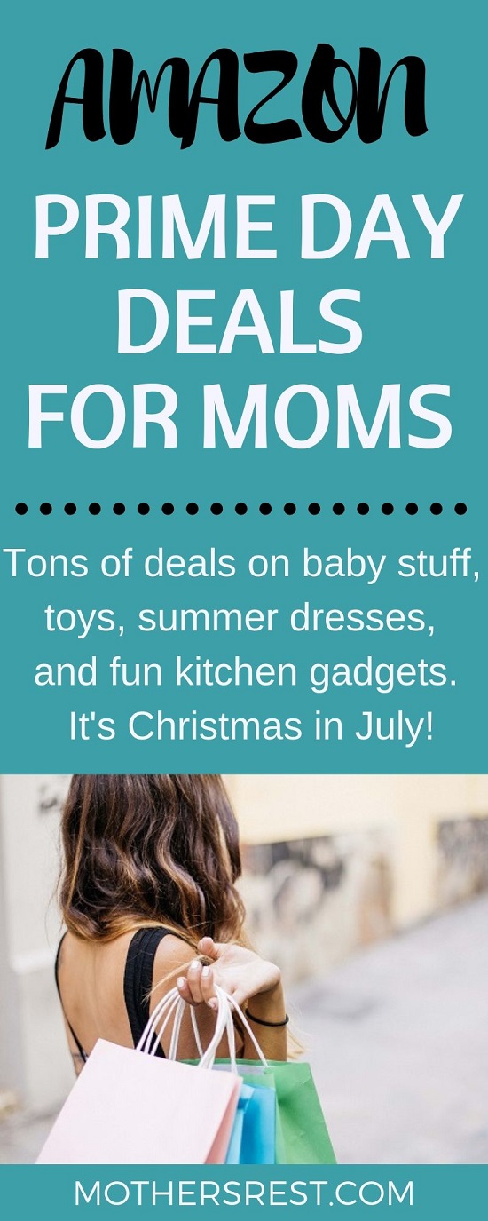 Amazon Prime Day deals for moms. Featuring baby stuff, all the toys, cute summer dresses, and fun kitchen gadgets. Christmas in July!